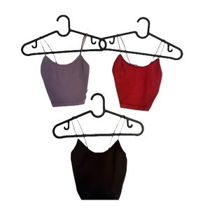3 Tops camis